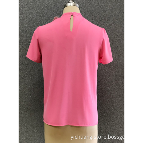women's V neck  blouse